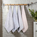 Cotton Modern Geometric Jacquard Plush Absorbent 8 Piece Towel Set