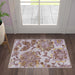 Jezabel Traditional Floral Indoor Area Rug Or Runner Rug - Lilac/Gray