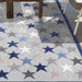 Juniper Modern Stars Novelty Indoor/Outdoor Area Rug - Slate