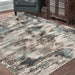 Kahuna Abstract Striped Indoor Area Rug - Rivulet