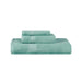 Kendell Egyptian Cotton Quick Drying 3 Piece Towel Set - Sea Foam