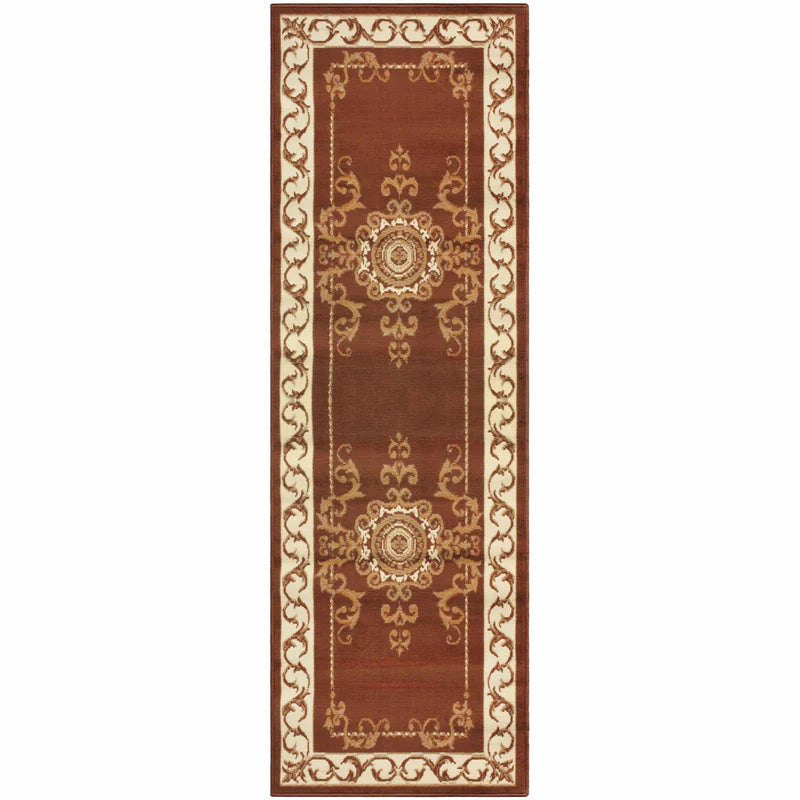 Kensington Traditional Medallion Indoor Area Rug Or Runner Rug - Blue Nile Mills