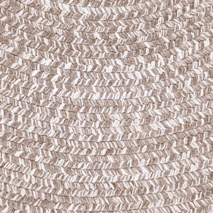 Reversible Braided Area Rug Two Tone Indoor Outdoor Rugs