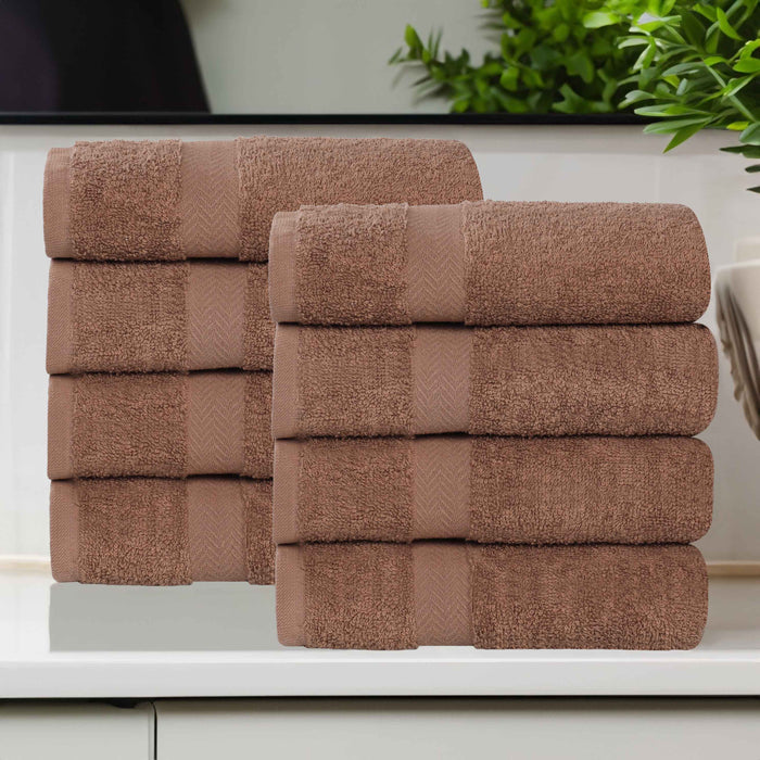 Franklin Cotton Eco Friendly 8 Piece Hand Towel Set