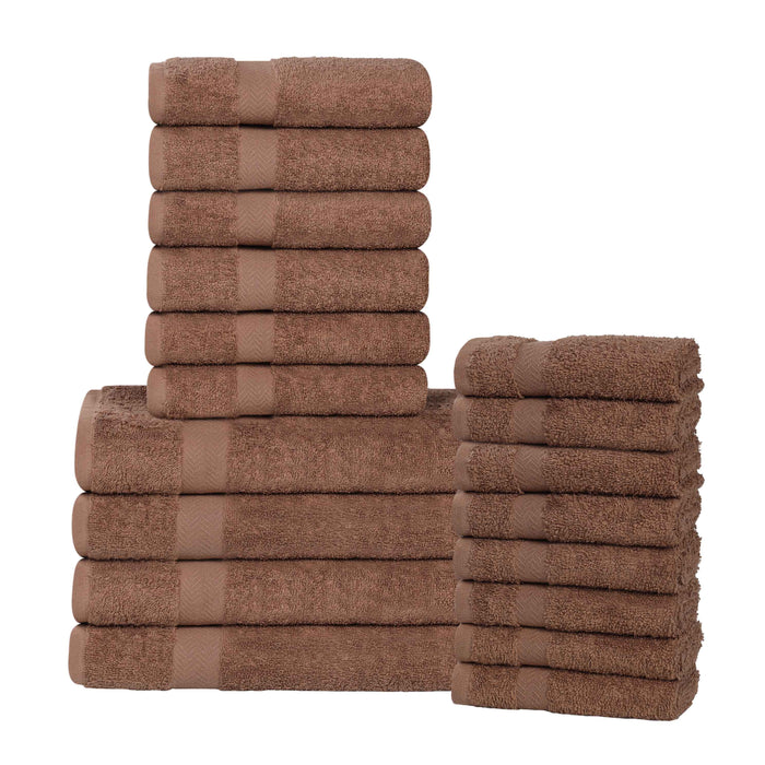 Franklin Eco Friendly Cotton 18 Piece Towel Set