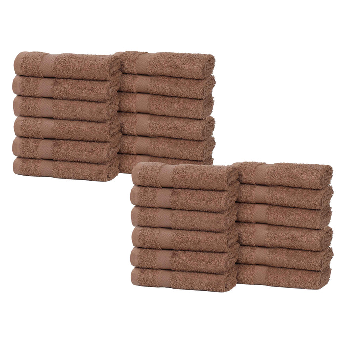 Franklin Cotton Eco Friendly 24 Piece Face Towel Set