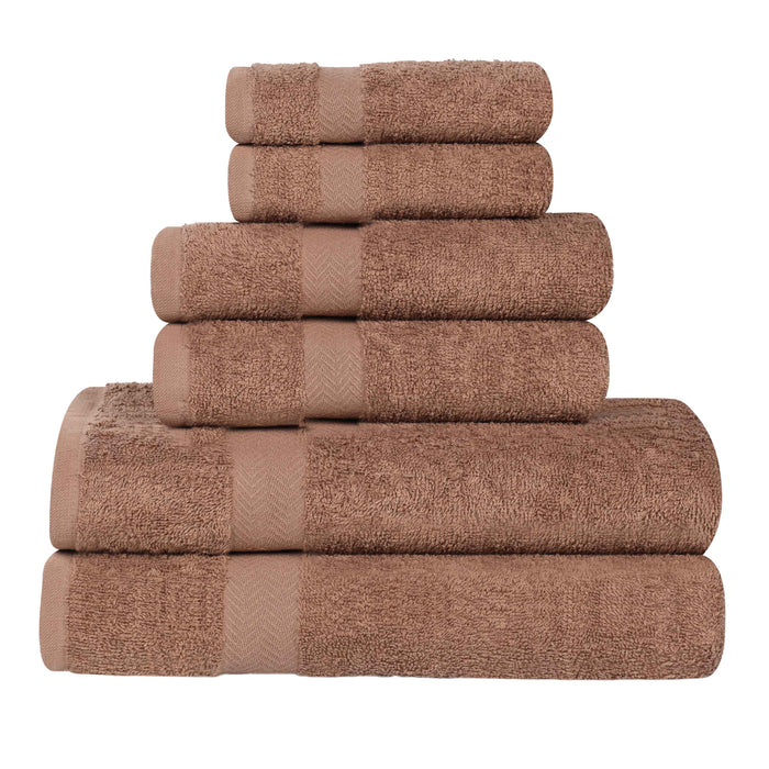 Frankly Eco Friendly Cotton 6 Piece Towel Set