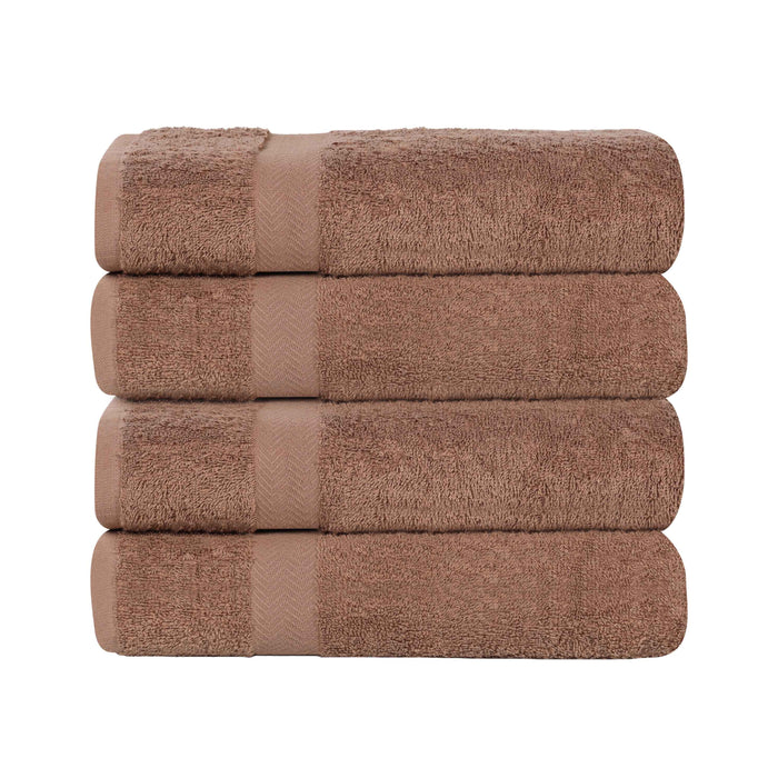 Franklin Cotton Eco Friendly 4 Piece Bath Towel Set