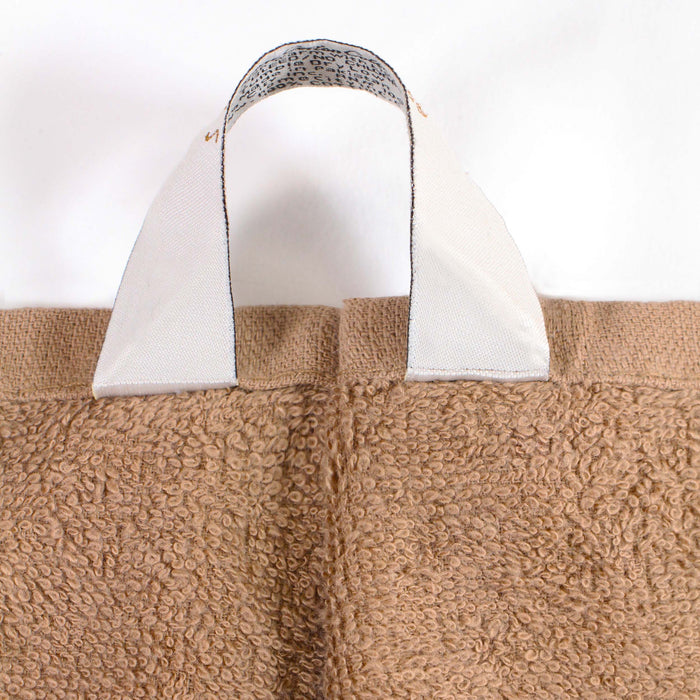 Franklin Cotton Eco Friendly 8 Piece Hand Towel Set - Latte