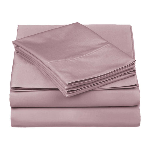 Egyptian Cotton 530 Thread Count Solid Sheet Set - Lavender