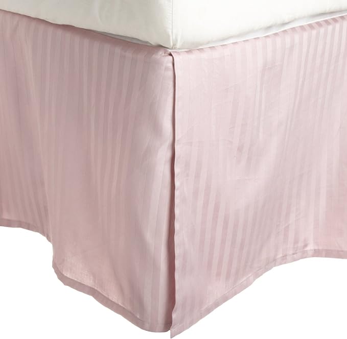 Egyptian Cotton 300 Thread Count Stripe Bed Skirt