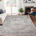 Layland Classic Medallion Traditional Indoor Area Rug or Runner - Gray