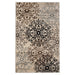 Leigh Non-Slip Modern Floral Medallion Indoor Area Rug Or Runner Rug - Beige