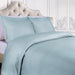 Egyptian Cotton 300 Thread Count Striped Duvet Cover Set - LightBlue