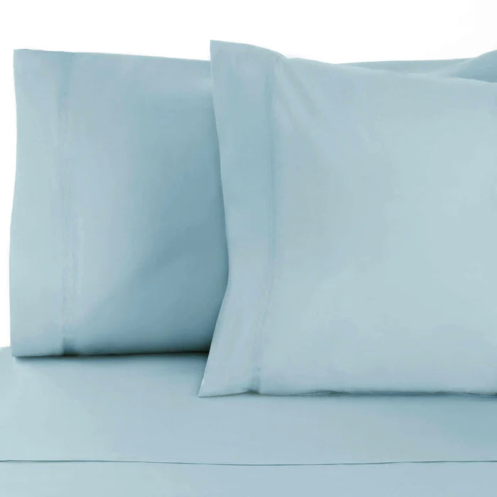 300 Thread Count Rayon from Bamboo 2 Piece Pillowcase Set - Light Blue