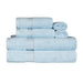 Heritage Egyptian Cotton 6 Piece Solid Towel Set - Light Blue
