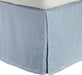 Egyptian Cotton 300 Thread Count Stripe Bed Skirt - LightBlue