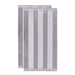 Cabana Stripe Oversized Cotton Beach Towel Set Of 2, 4, 6 - LightGray