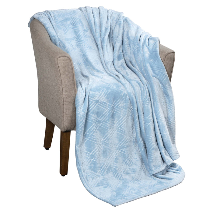 Alaska Diamond Plush Fleece Ultra-Soft Blanket