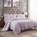 Egyptian Cotton 300 Thread Count Solid Duvet Cover Set - Lilac