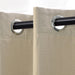 Linen-Inspired Classic Modern Blackout Curtain Set - Frosted Almond