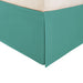 Wimberton 100% Brushed Microfiber Bed Skirt with a 15" Drop Length and Inverted Box Pleats - Teal