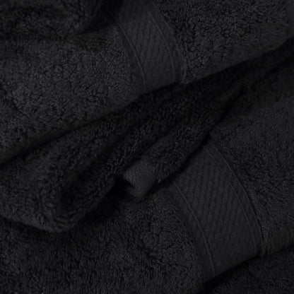 Egyptian Cotton Pile Plush Heavyweight Soft 4 Piece Bath Towel Set