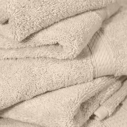 Egyptian Cotton Pile Plush Heavyweight Soft 4 Piece Bath Towel Set