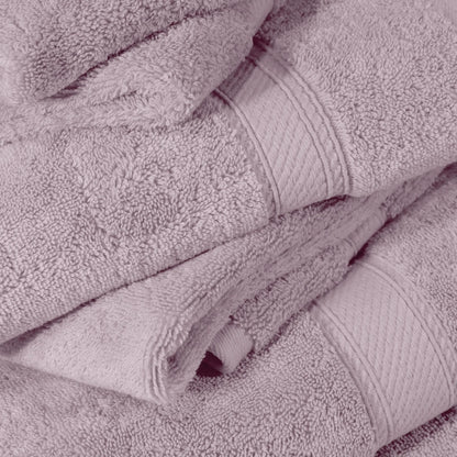 Egyptian Cotton Pile Plush Heavyweight Soft 4 Piece Bath Towel Set