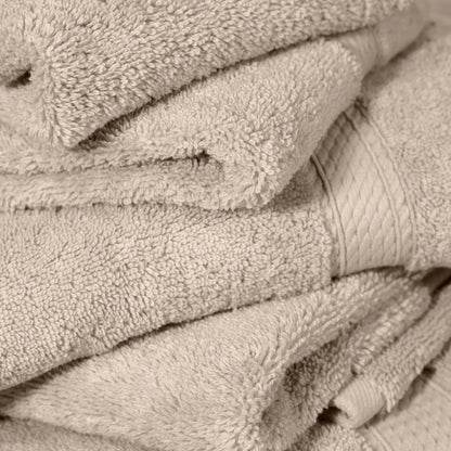 Egyptian Cotton Pile Plush Heavyweight Soft 4 Piece Bath Towel Set