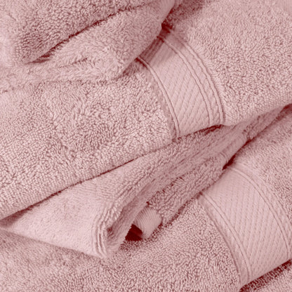 Egyptian Cotton Pile Plush Heavyweight Soft 4 Piece Bath Towel Set