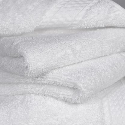 Egyptian Cotton Pile Plush Heavyweight Soft 4 Piece Bath Towel Set