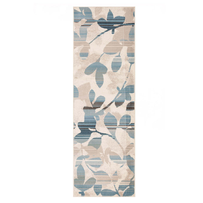 Mahonia Leaf and Vine Indoor Area Rug or Runner