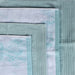 Cotton Assorted Solid and Marble Effect 4 Piece Bath Towel Set - Teal