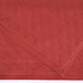 Turkish Cotton Jacquard Herringbone and Solid 6 Piece Hand Towel Set - Maroon