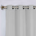 Solid Machine Washable Room Darkening Blackout Curtains, Set of 2 - Marshmallow