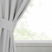 Solid Machine Washable Room Darkening Blackout Curtains, Set of 2 - Marshmallow