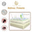 Waterproof Hypoallergenic Cotton Mattress Protector Fitted Bed Sheet
