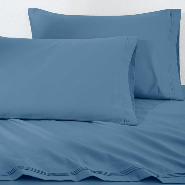 1500 Thread Count Egyptian Cotton Solid  2 Piece Pillowcase Set