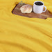 All-Season Chevron Cotton Bed Blanket & Sofa Throw - Yellow