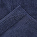 Cotton Zero Twist 2 Piece Bath Sheet Towel Set - Midnight Blue