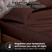 Egyptian Cotton 400 Thread Count Deep Pocket Sheet Set - Mocha