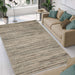 Montauk Striped Pastel Indoor Area Rug - Green