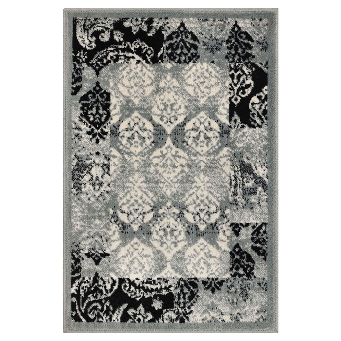 Mystique Modern Damask Indoor Area Rug - Multicolored