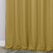 Solid Machine Washable Room Darkening Blackout Curtains, Set of 2 - MustardYellow