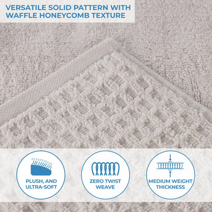 Superior Napa Cotton Absorbent Medium Weight Bath Towels, Set of 2