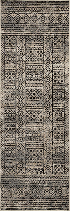 Navajo Aztec Pattern Indoor Area Rug - Cream