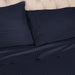 400 Thread Count Stripe Egyptian Cotton Pillowcases Set of 2 - NavyBlue