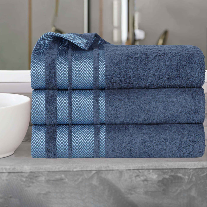 Hays Cotton Soft Medium Weight Bath Towel Set of 3