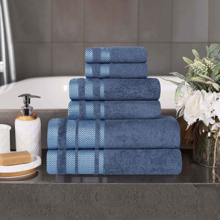 Hays Cotton Medium Weight 6 Piece Towel Set